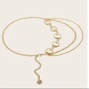 Accessories | Celestial Crescent Moon Multi Layer Chain  display picture 2